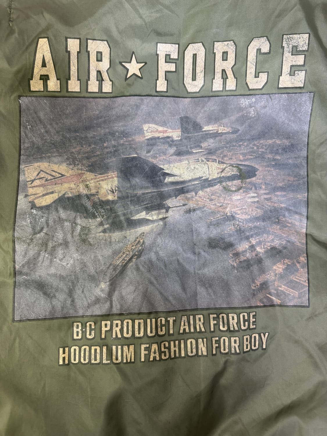 빈티지 백파이어BACK FIRE USA 에어포스 항공점퍼 자켓 M 상품이미지9