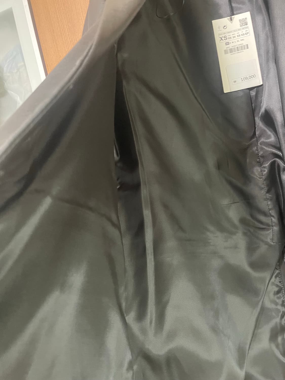 자라 페이크 레더 블레이저 자켓 - 새상품 상품이미지6