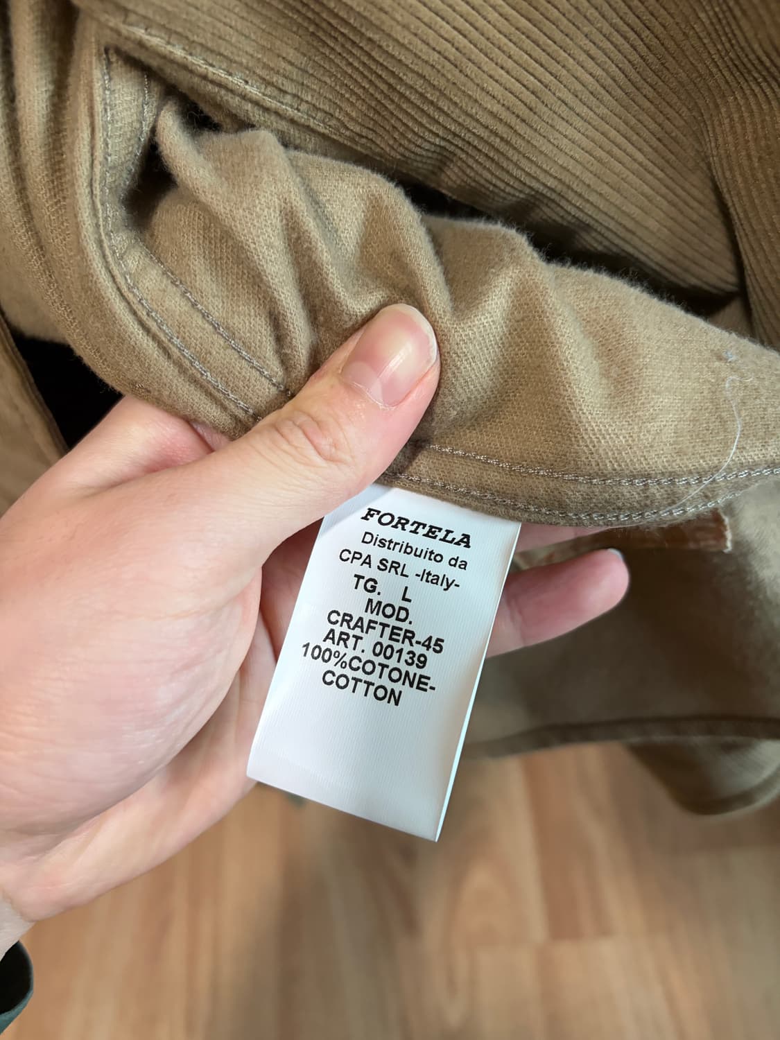 Fortela 골덴 자켓  상품이미지3