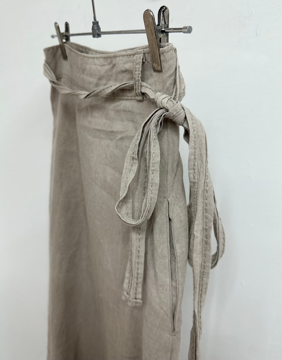 homspun linen skirt 상품이미지7