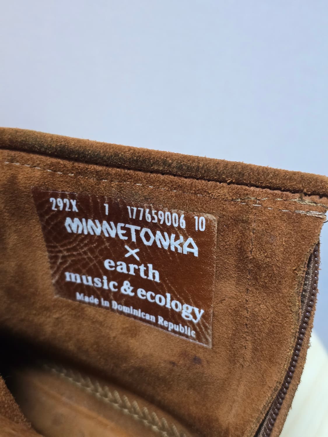 미네통카 X 어스뮤직 하이탑 백 집 모카신 240 상품이미지9