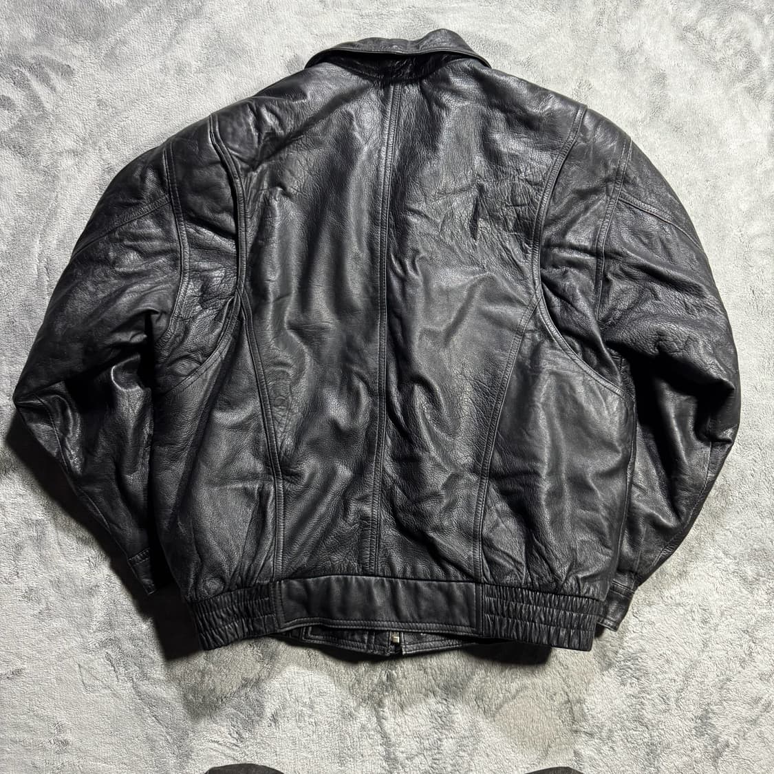 라피도 아카이브 램스킨 레더자켓 상품이미지3