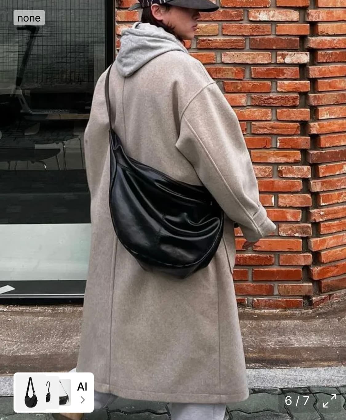 밈더워드로브 레더 백  상품이미지6