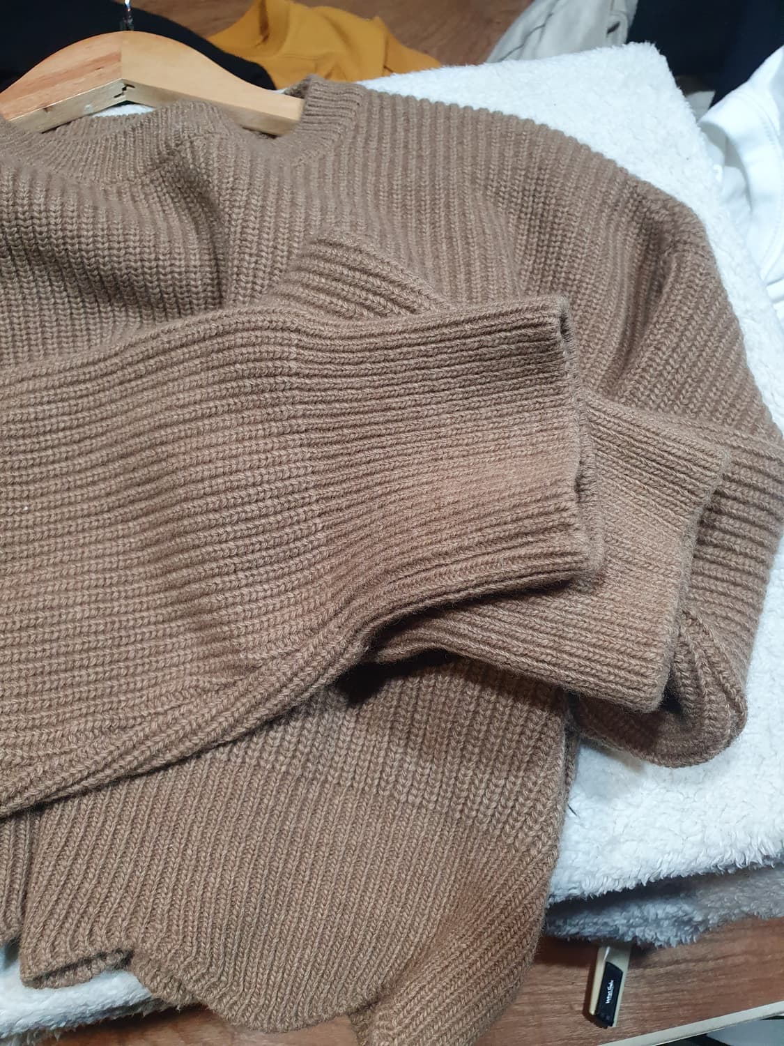 10cc 브라운 크롭 니트 스웨터 xl 사이즈 2200317 상품이미지6