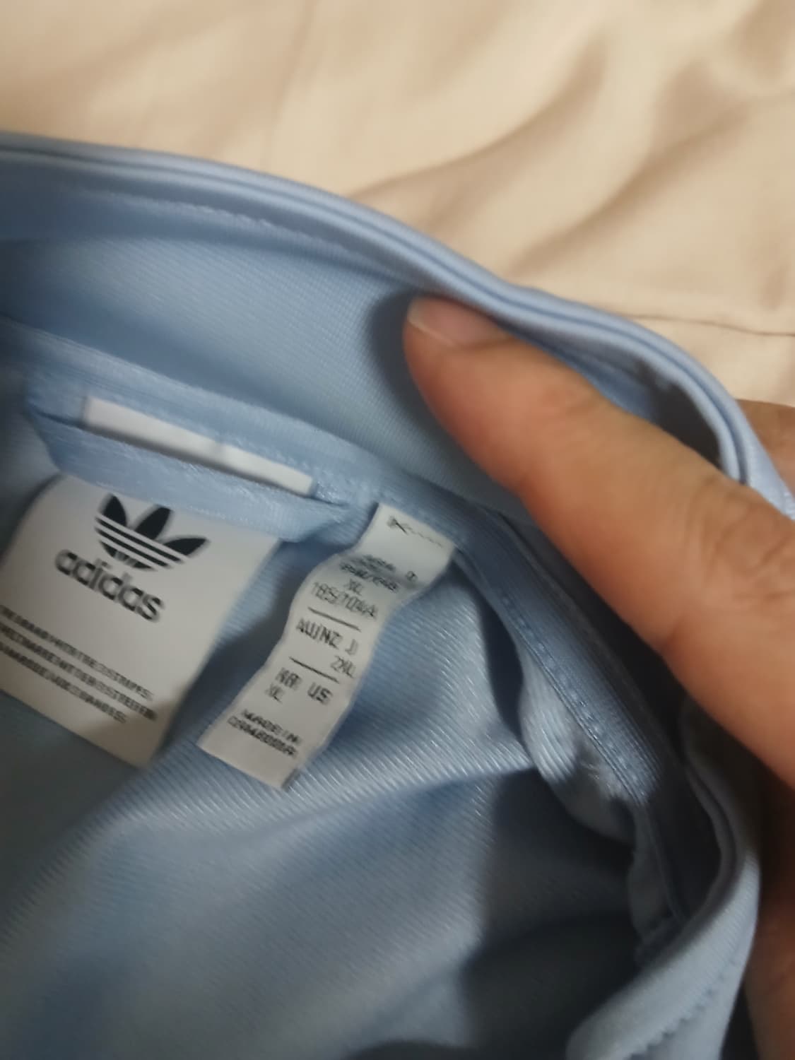xl 스카이블루 아디다스 져지 상품이미지2