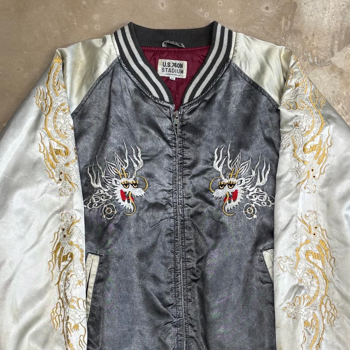 L jpn vtg 80-90’s 요코스카 용자수 스카쟌 상품이미지1