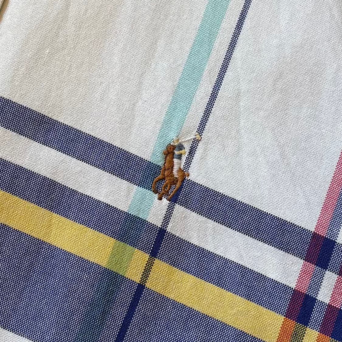 [M/100] 신형 폴로 랄프로렌 Oxford 체크 클래식 핏 셔츠 상품이미지4