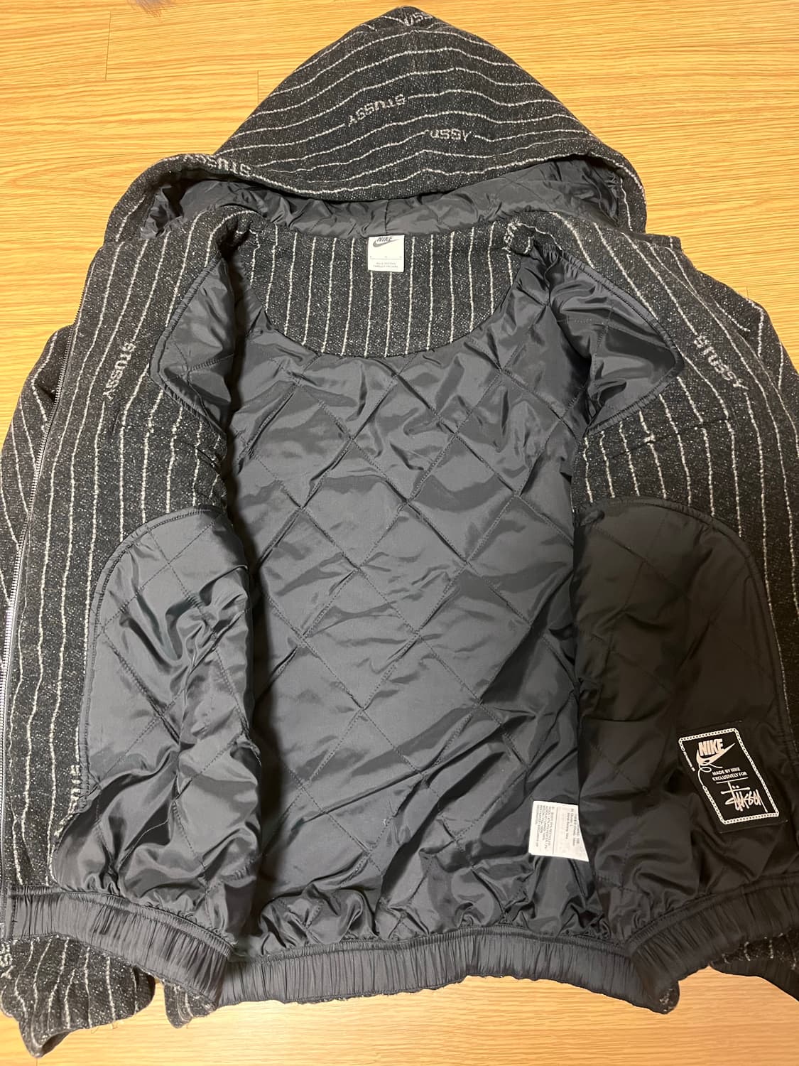 나이키 스투시 스트라이프 울 자켓 L 나투시 상품이미지7
