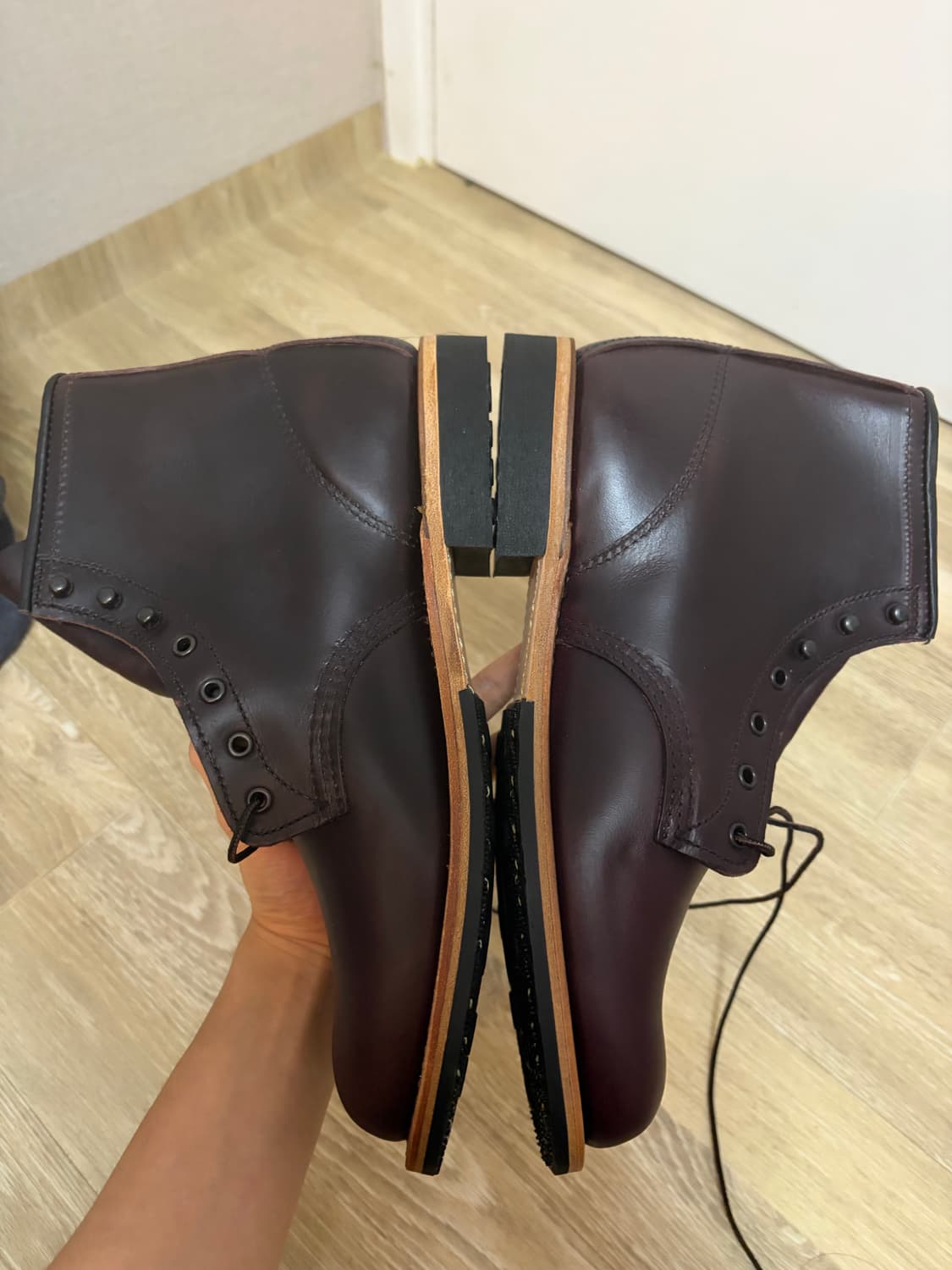 [8.5D, 265] 레드윙 벡맨 9419 블랙체리 세컨팩토리 워커부츠 상품이미지2