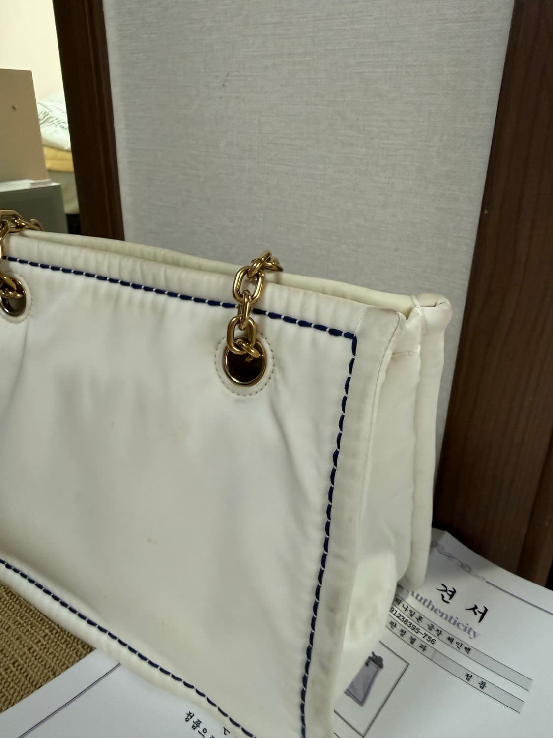 프라다 나일론 숄더 체인백[정품] 상품이미지8