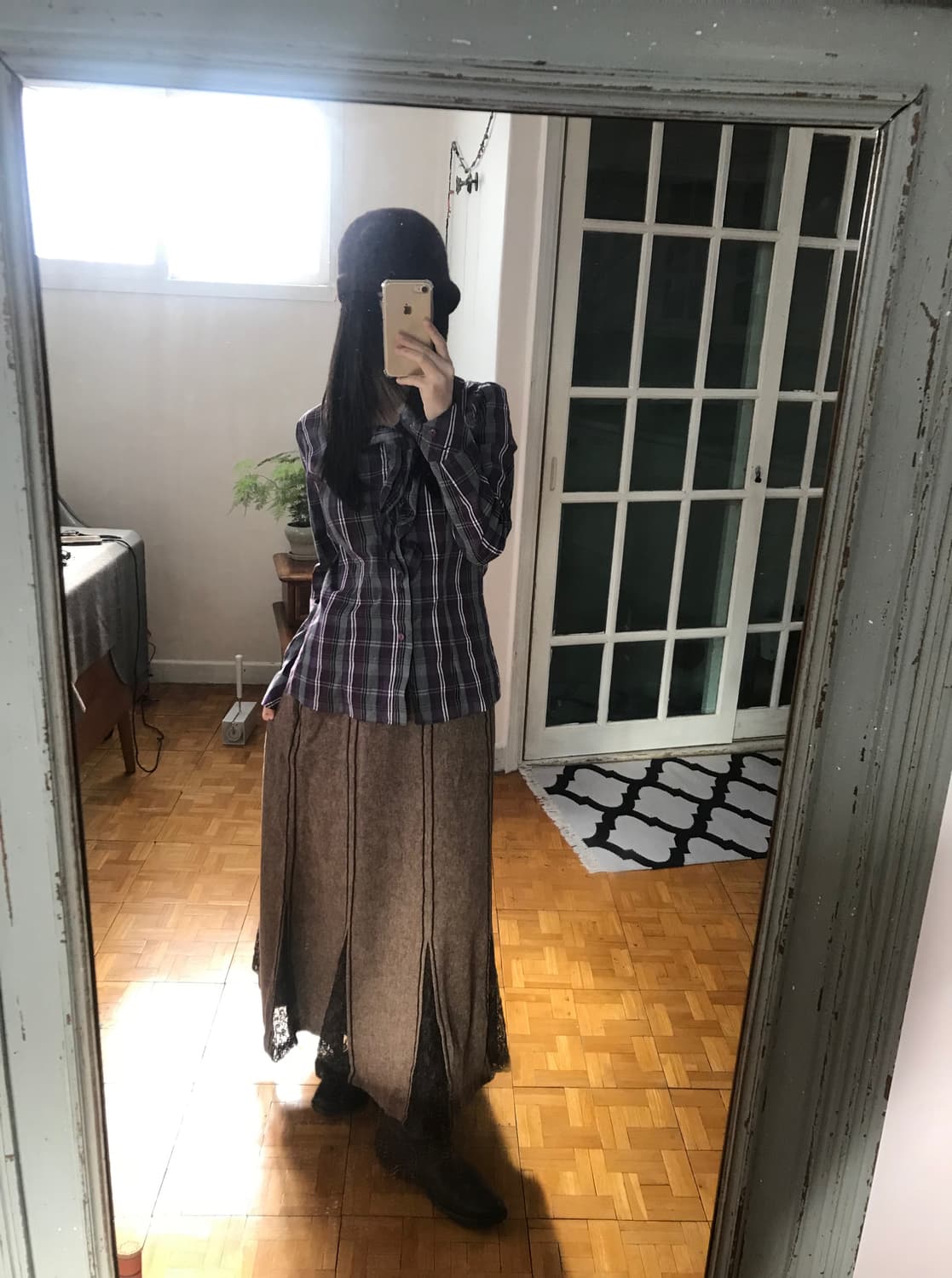 vintage wool lace skirt (26inch) 상품이미지8