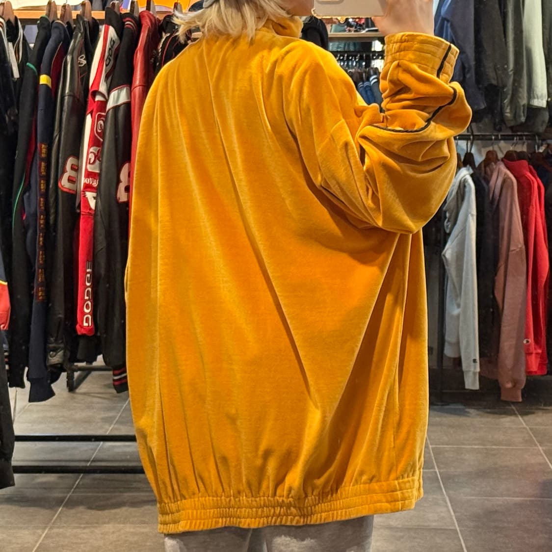 [NO.9]Barecode 벨벳 져지 상품이미지5