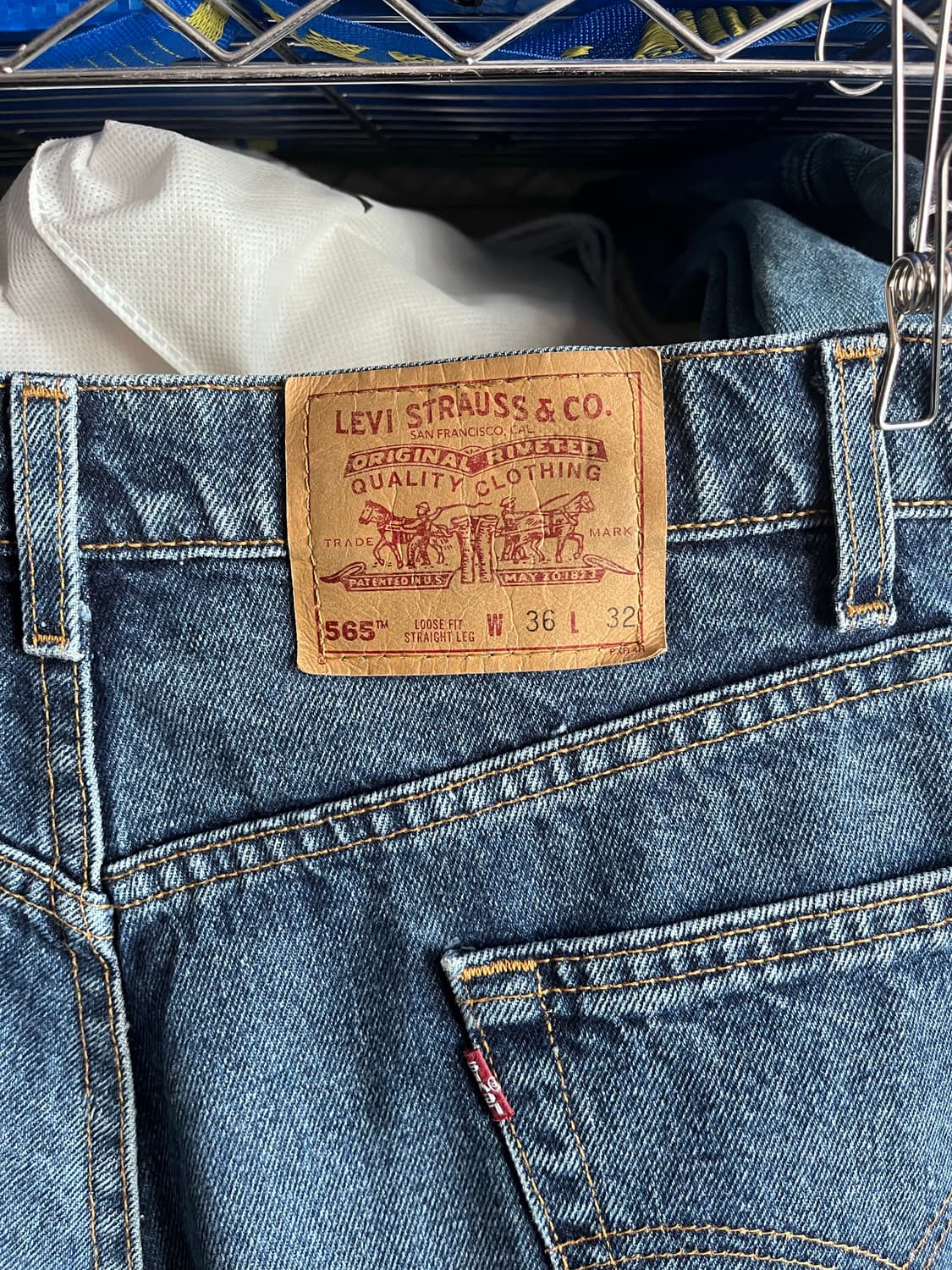 90s usa 리바이스 565 스트레이트 레그 상품이미지3