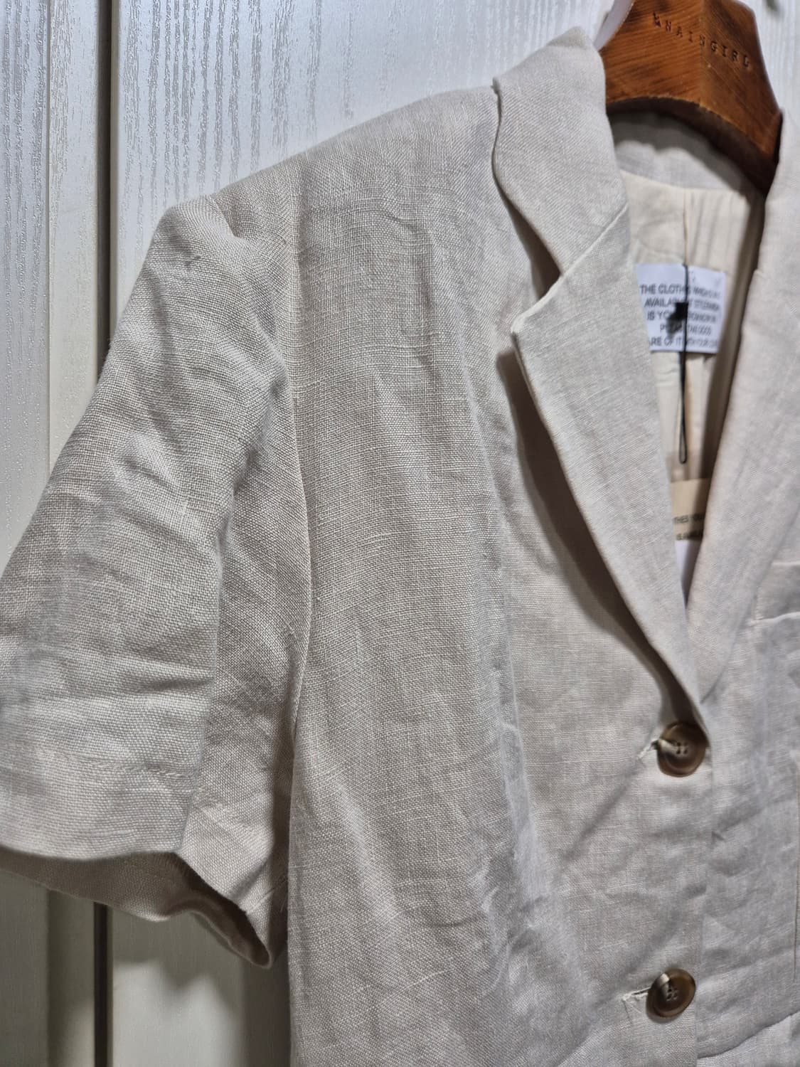 (타임세일)(새상품)스타일난다 린넨 반팔 점프수트 상품이미지7