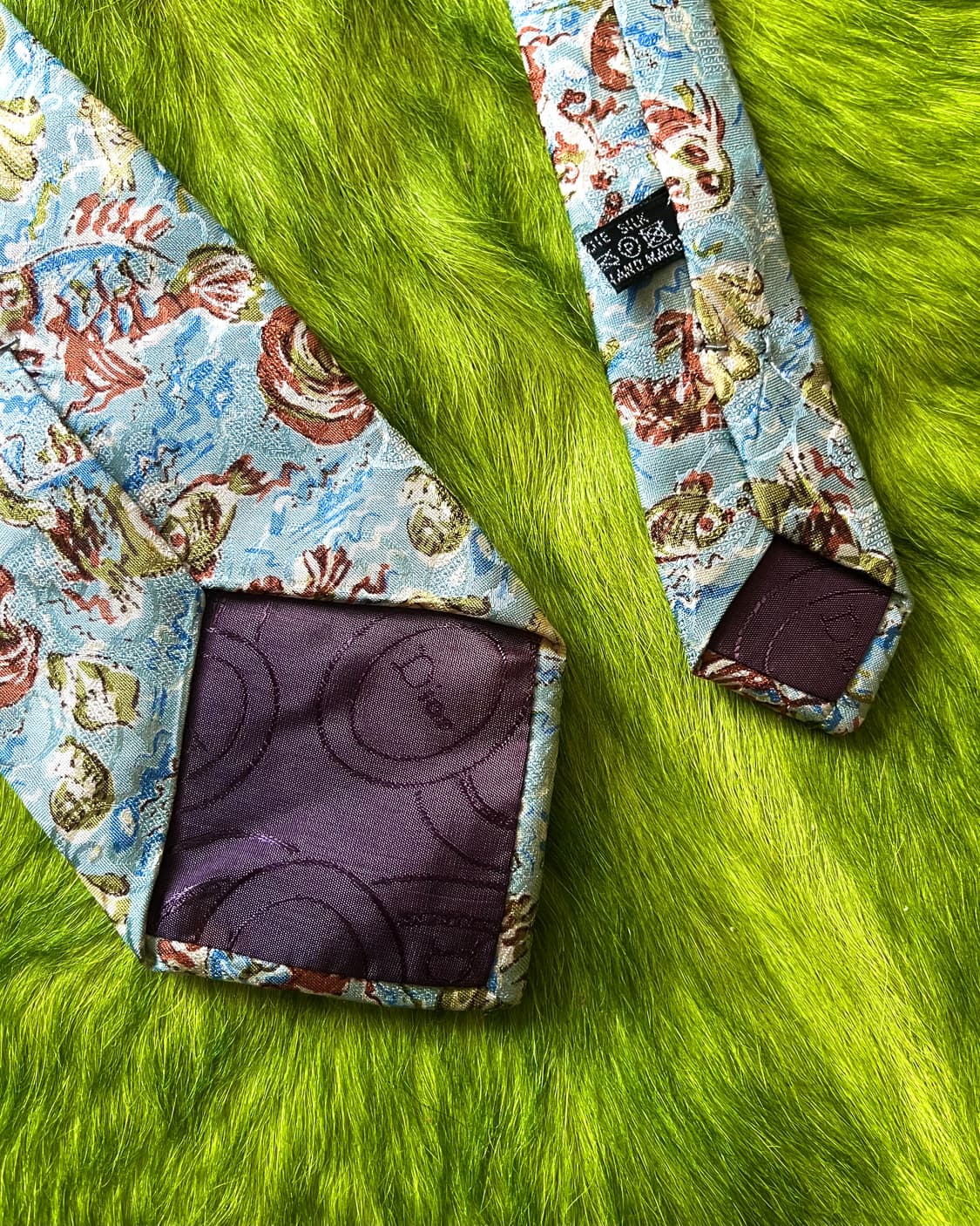 1980-90s Old DIOR France Made Silk Tie 상품이미지10