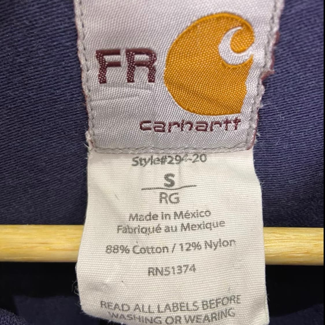 Carhartt 칼하트 빈티지 워크 반팔 셔츠 상품이미지4