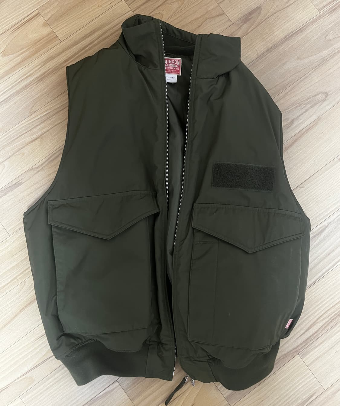 [M]HINSON(힌슨) 밀리터리 패딩 조끼 상품이미지1