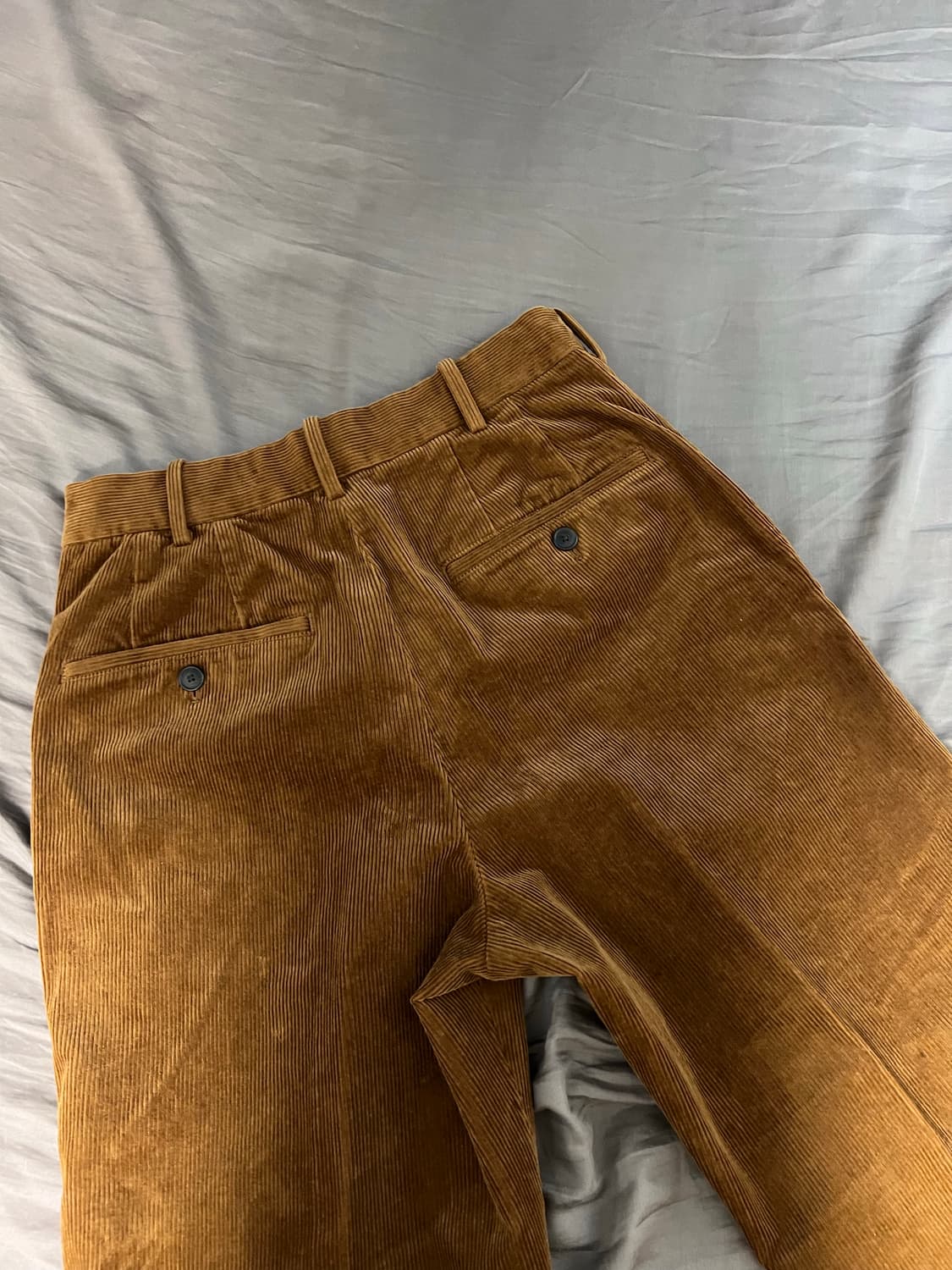 유니클로 코듀로이 골덴바지 브라운 xs 새제품 상품이미지3