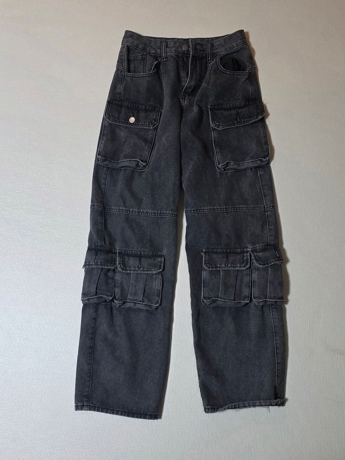 빈티지 데님 카고 바지 상품이미지1