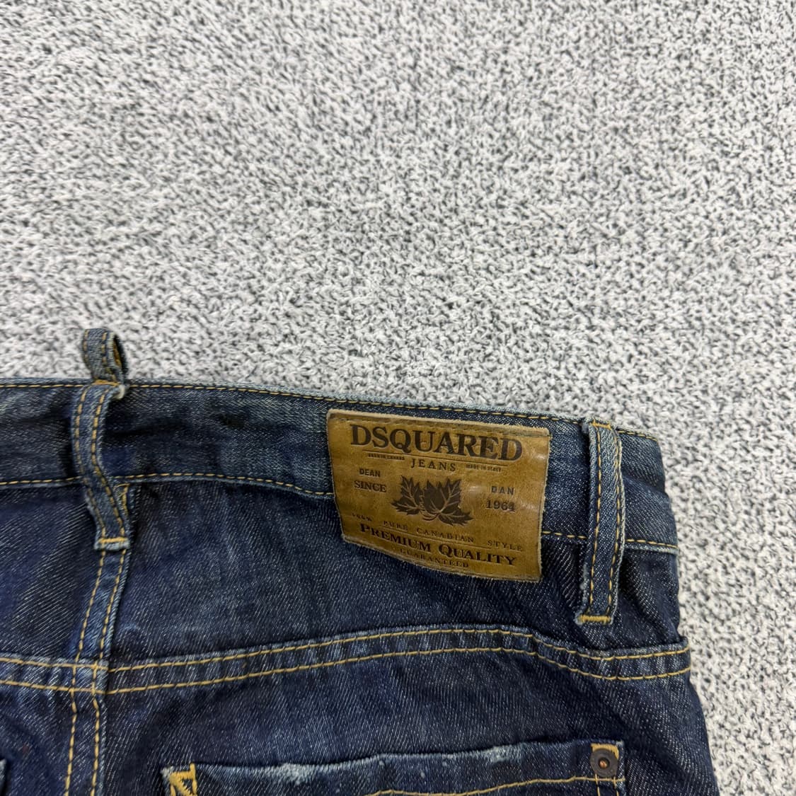 36 디스퀘어드2 여성 지퍼 데님팬츠 0127H2 상품이미지3