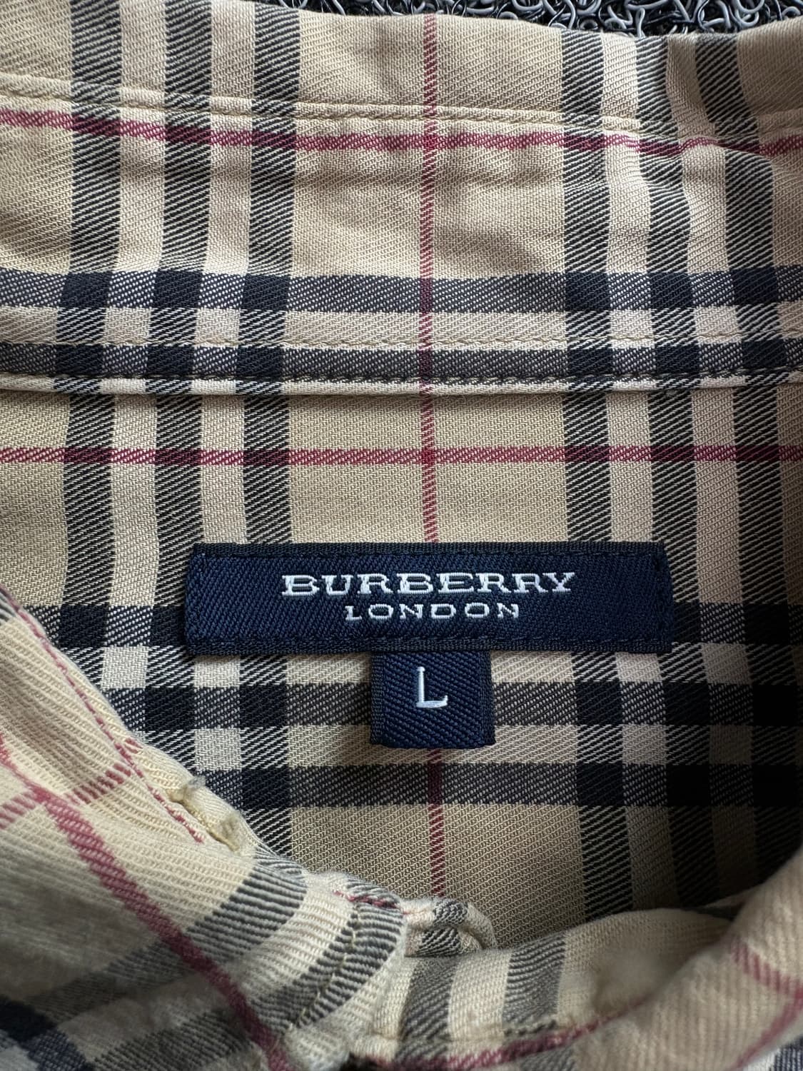 버버리 노바체크 아카이브 셔츠 3045 상품이미지5