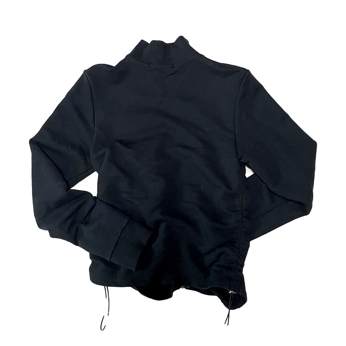 vintage shirring black zipup 상품이미지2