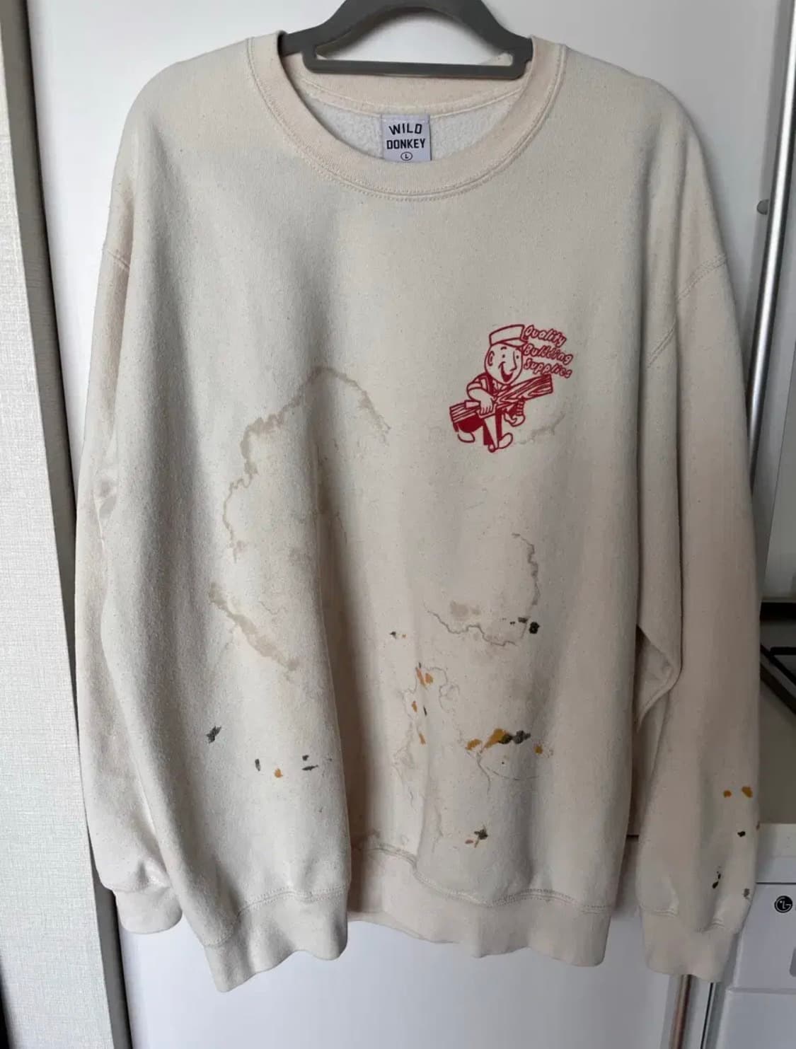 와일드동키 맨투맨 티셔츠 L Valentine Lumber 상품이미지1