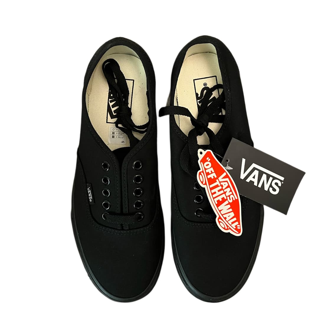 반스 어센틱 올블랙 255 새상품 상품이미지1