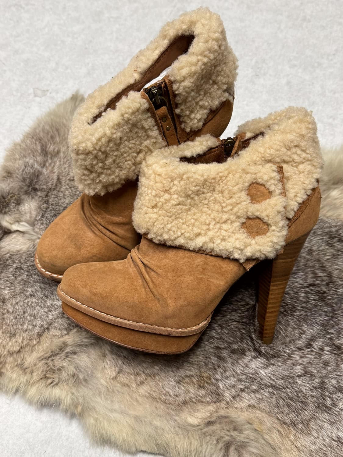 UGG 갸루 Georgette High heel Bootie 상품이미지2