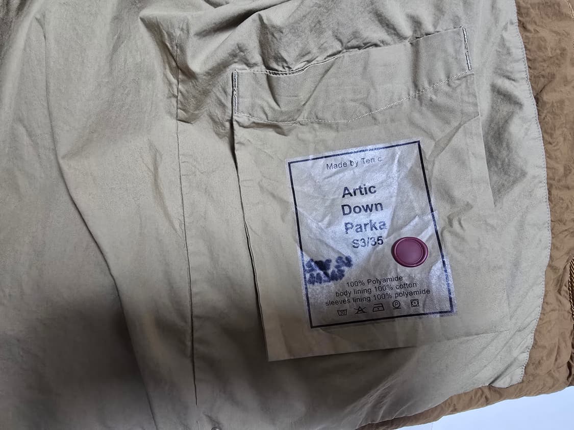 텐씨 아틱 52사이즈 브라운 ten c 상품이미지5