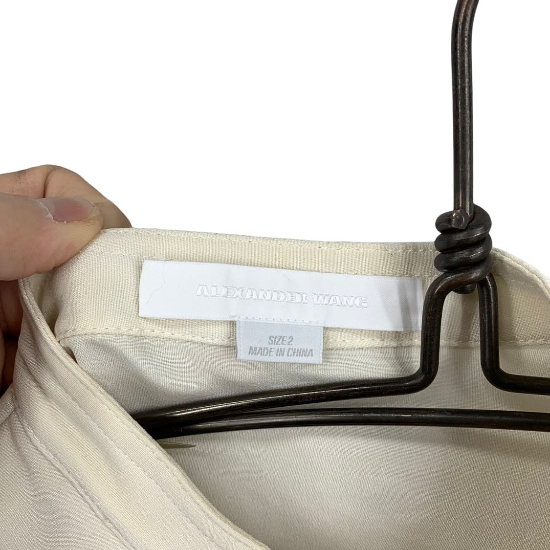 알렉산더왕 풀오버 실크셔츠 상품이미지9