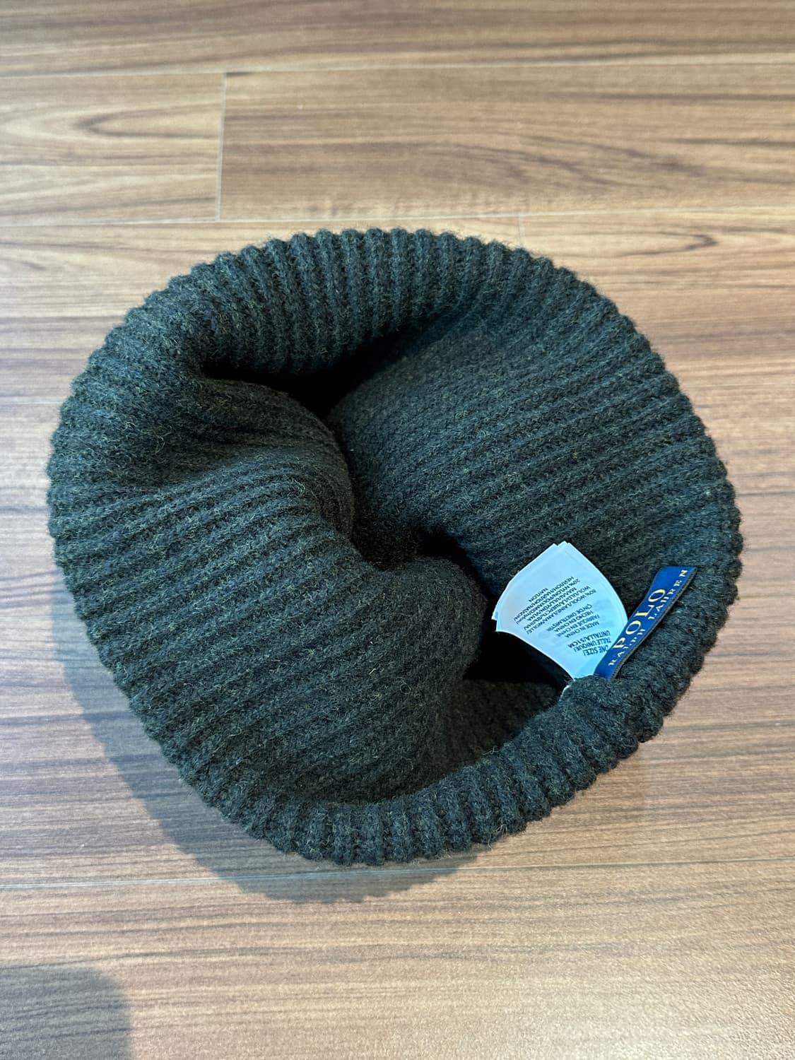 폴로 랄프로렌 서플러스 울 비니 올리브그린 상품이미지5