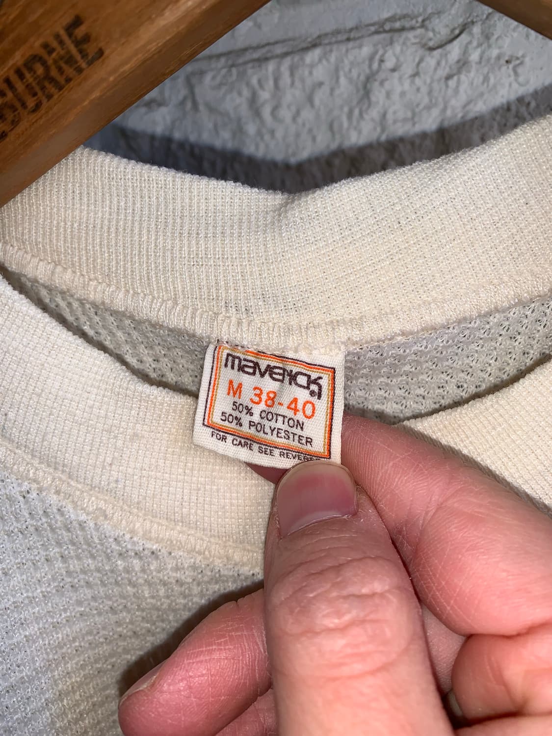 80-90년대 써멀 와플 롱슬리브 S,M,L,XL 상품이미지10