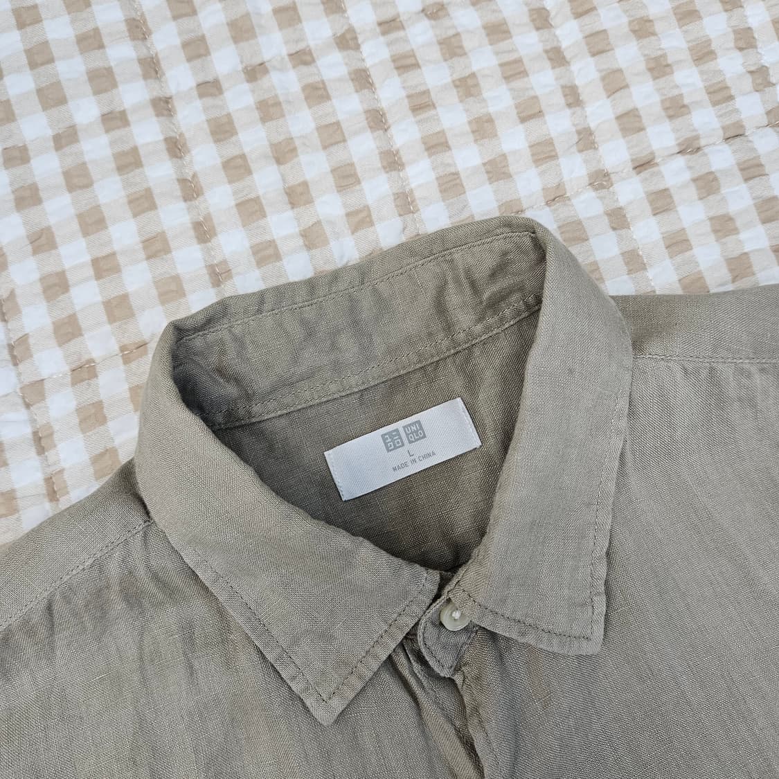 유니클로 마100 긴소매 셔츠 남자100 상품이미지2