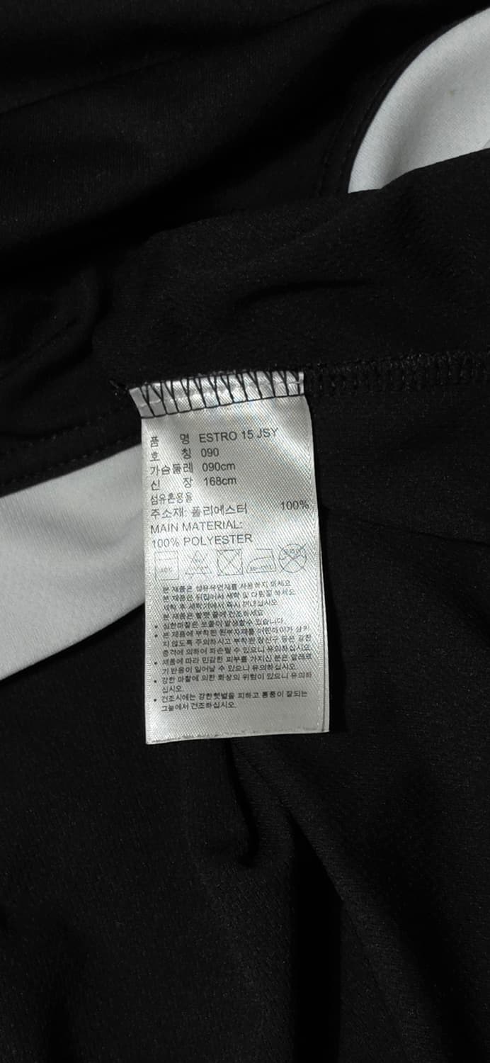 아디다스 삼선 블랙 반팔티 90 상품이미지4