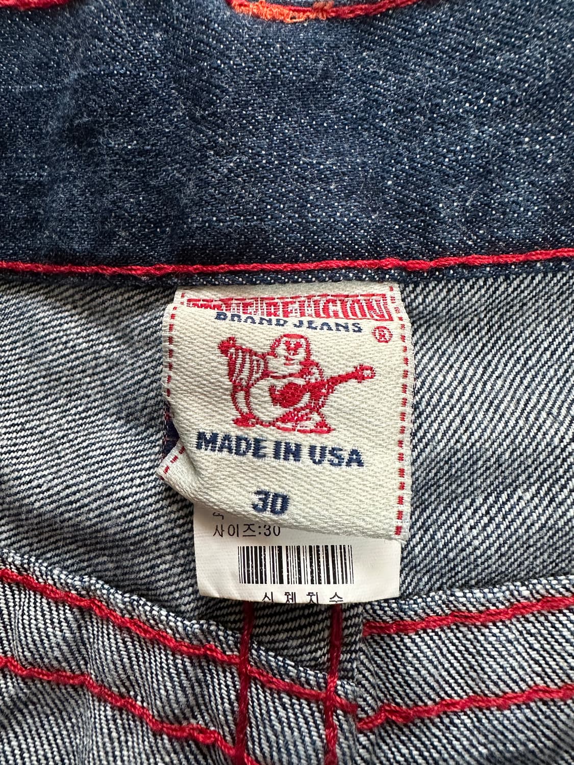 트루릴리젼 청바지 30 스트레이트핏 상품이미지6