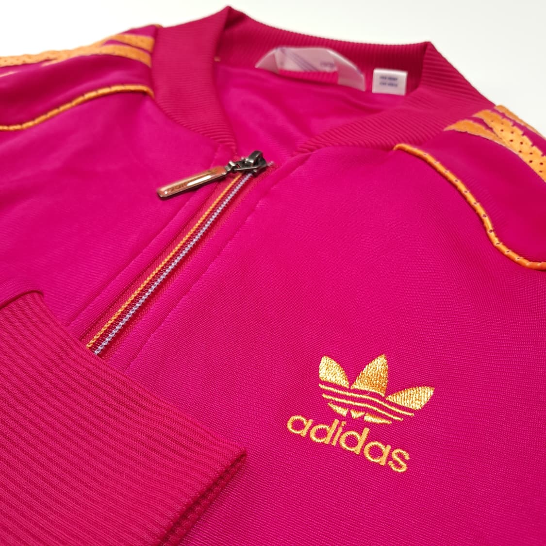 CL654 M 아디다스 오리지널 00s 필리핀판 메쉬 집업 자켓 상품이미지6