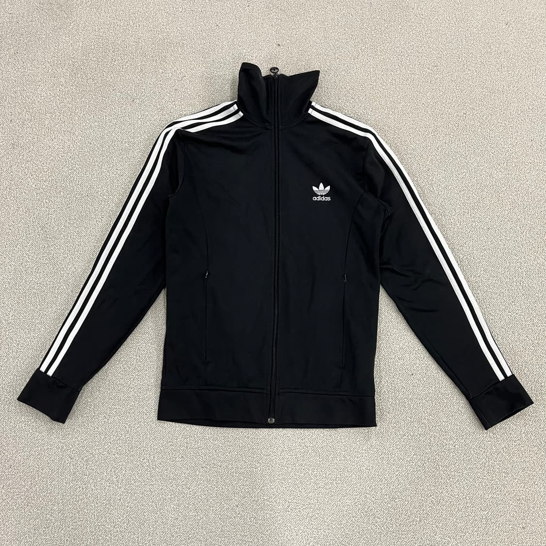 [100] 아디다스 유로파 트랙탑 블랙 져지 집업 자켓 0102M1 상품이미지1