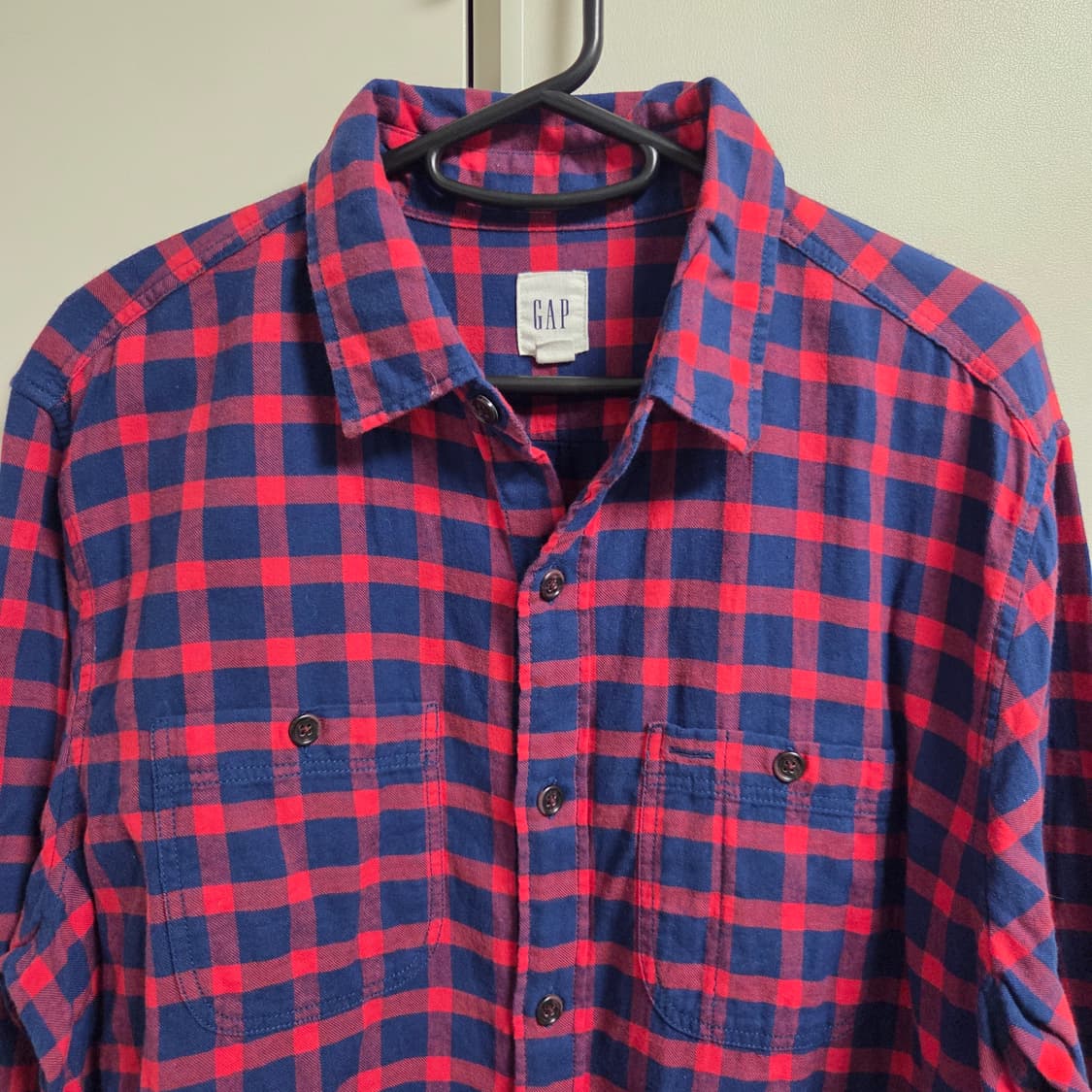 Gap 아메리칸 플란넬 체크 셔츠 L(100) 상품이미지2