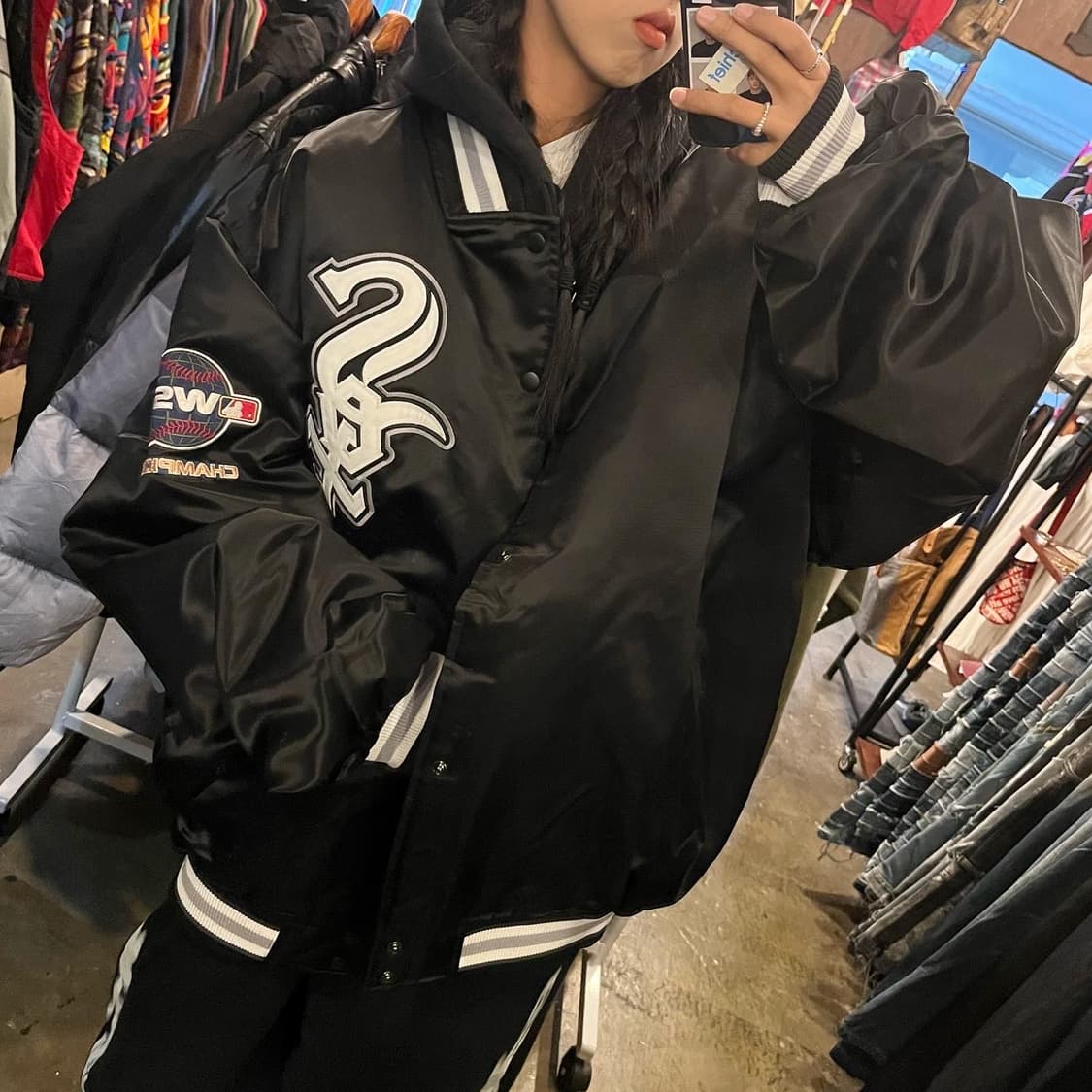 마제스틱사의 05년 시카고 화이트 삭스의 월드시리즈 우 상품이미지5