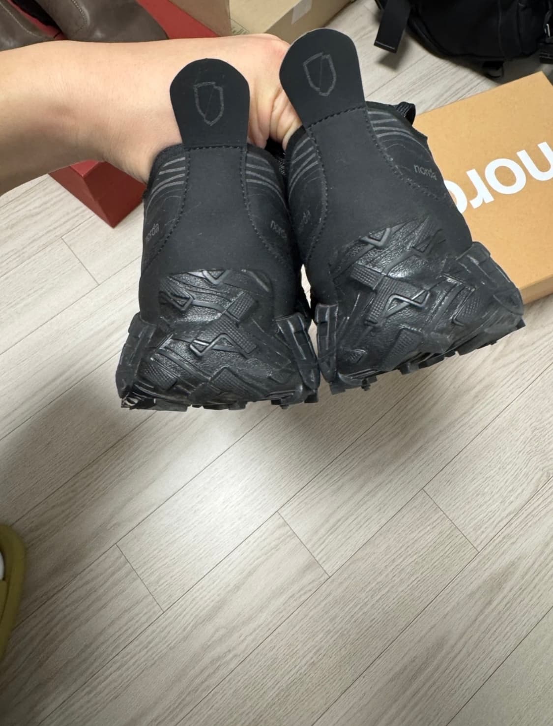 노다 001 스텔스 블랙 285mm 판매합니다 상품이미지3