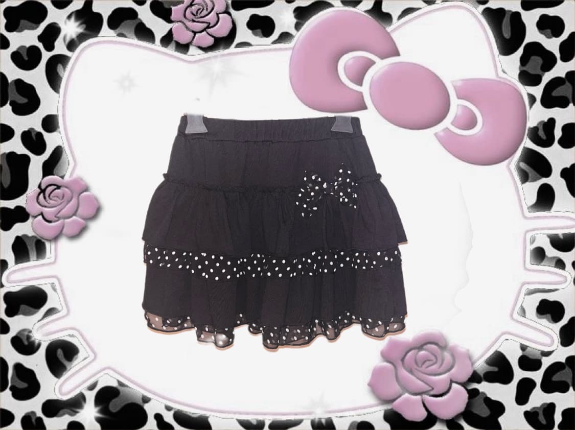 🪽빈티지 도트 스커트🪽 상품이미지1