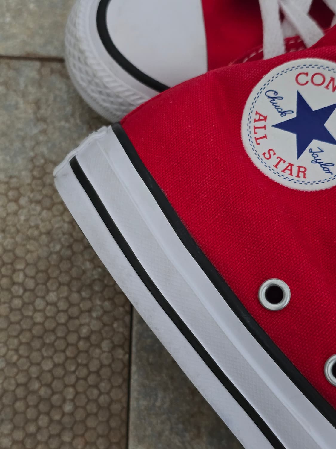 (220)컨버스 척테일러 올스타 하이 레드  상품이미지5