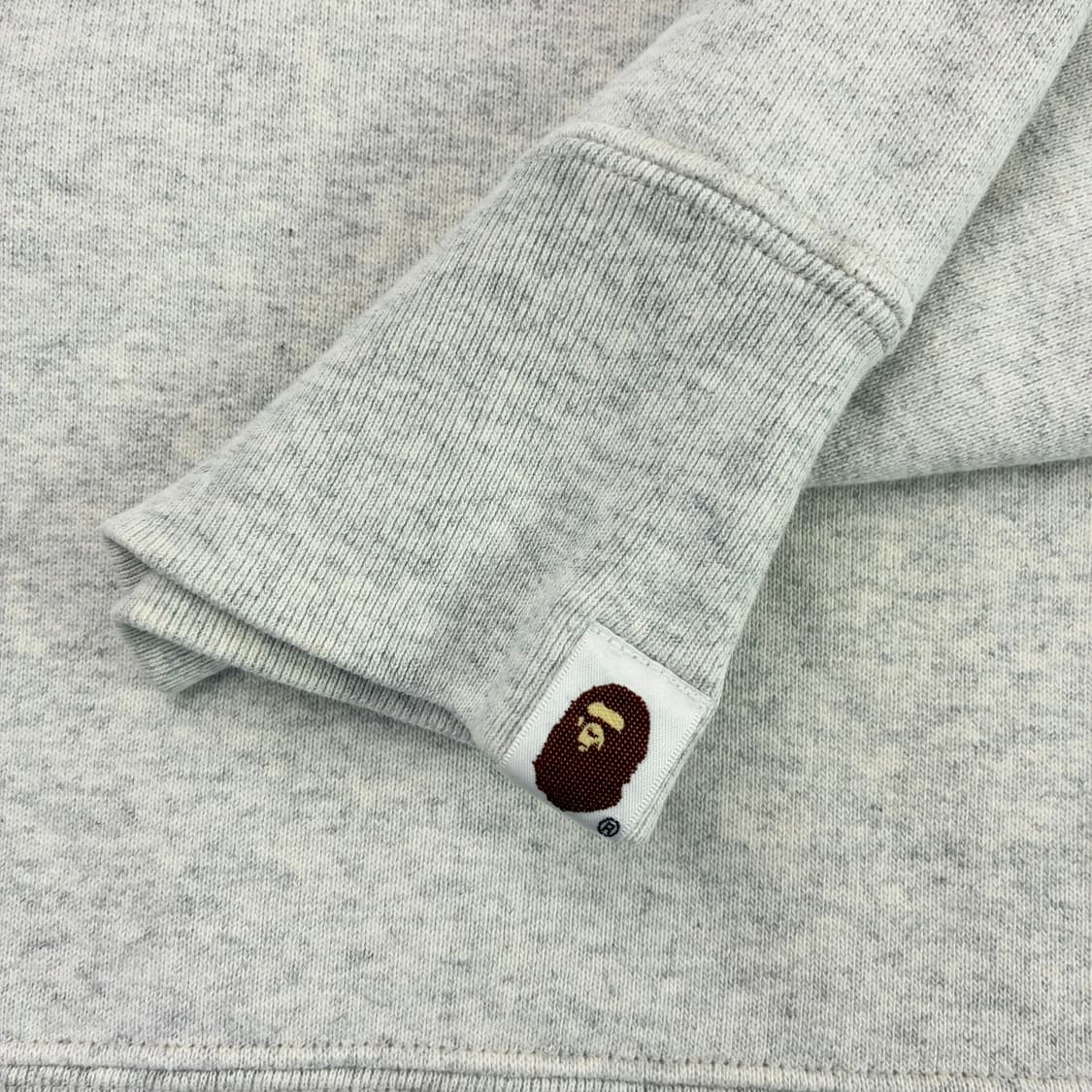 Bape 베이프 사루컬리지 헤비스웻 크루멕 맨투맨 상품이미지4