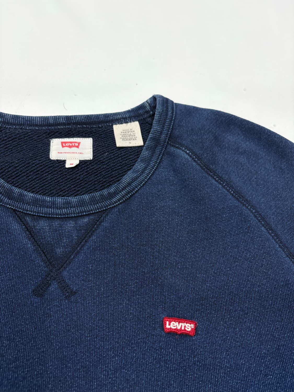 리바이스 데님 스웻셔츠 워싱 맨투맨 상품이미지3