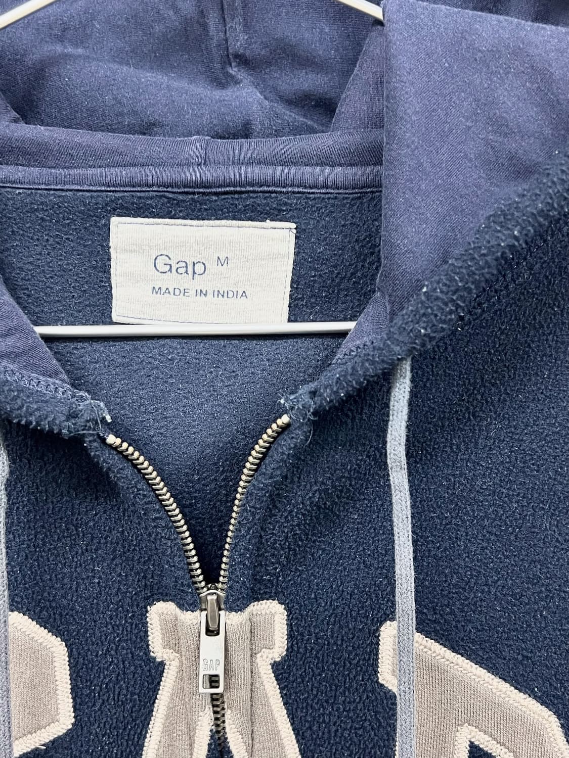 (US/M) GAP (갭) 후드 집업 네이비 상품이미지2