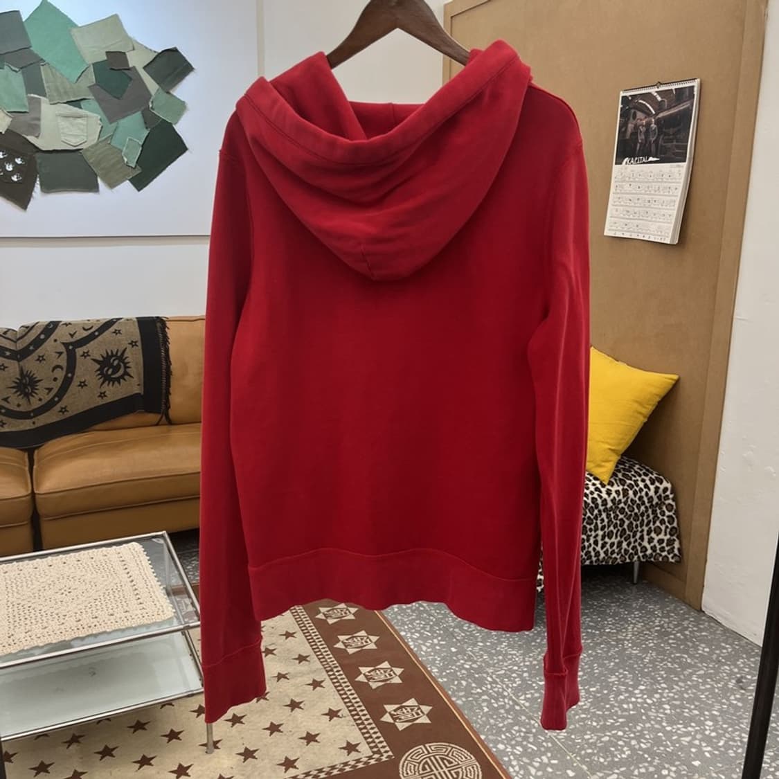 아베크롬비 Y2K 00's 레트로 슬림핏 약기모 후드티 M C10115 상품이미지4