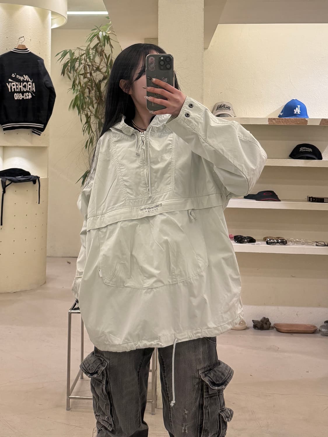 디스이즈네버댓 코튼 아노락 U678 상품이미지1