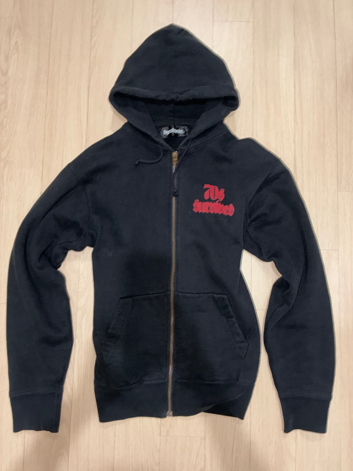 히스테릭글래머 서바이브드 후드집업 빈티지 상품이미지5