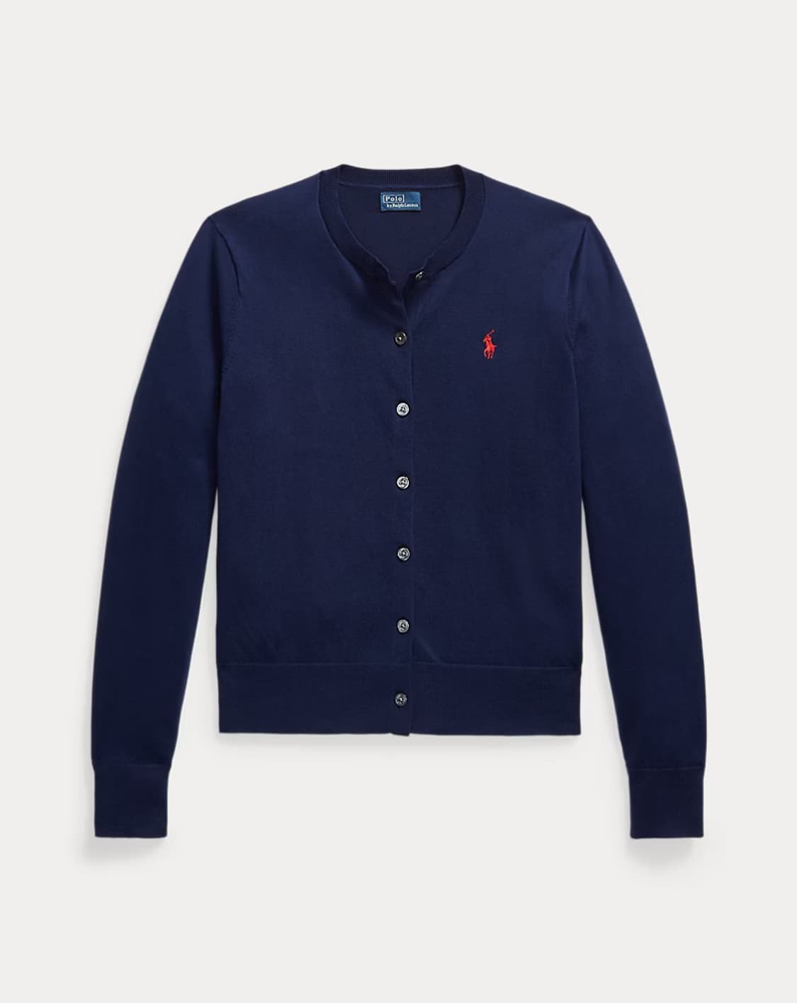 폴로 네이비 피마코튼 가디건 상품이미지1